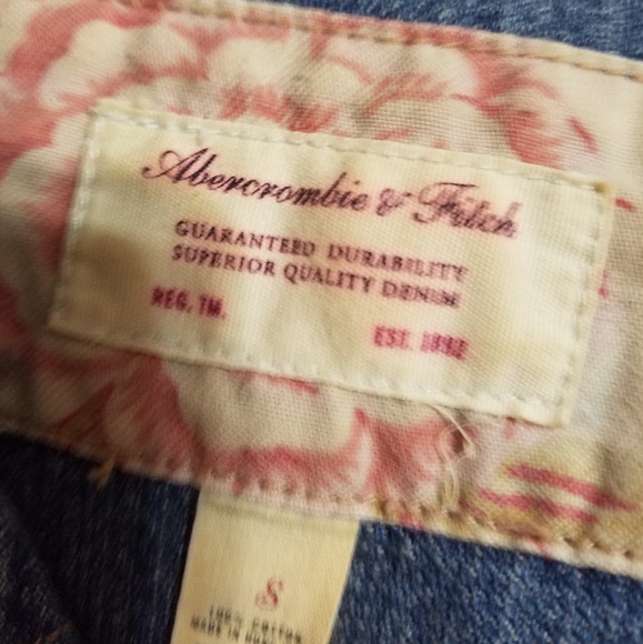 Abercrombie and fitch vintage denim jean jacket - Picture 5 of 5